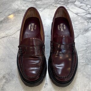 Oxblood Leather Whitney Super Lug  Loafers - sz 7